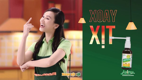 Xoay@Xịt xịt - Abipolis - Kháng khuẩn, giảm ho, không lo viêm họng