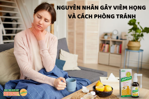 Nguyên nhân viêm họng và biện pháp phòng tránh hiệu quả từ xịt họng Abipolis