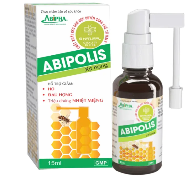 XỊT HỌNG ABIPOLIS – CHAI 15ML